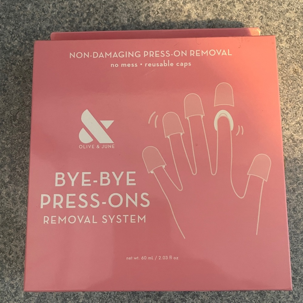 Olive & June bye bye press on removal system - NEW